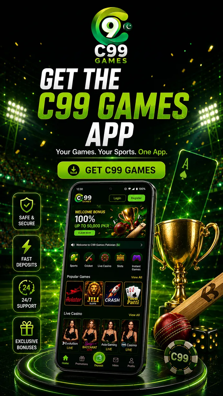 C99 Games Pakistan app overview
